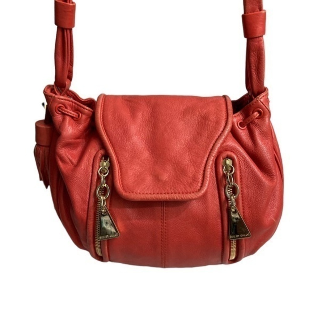 See by Chloe red Mini Rose Leather Cross Body Bag